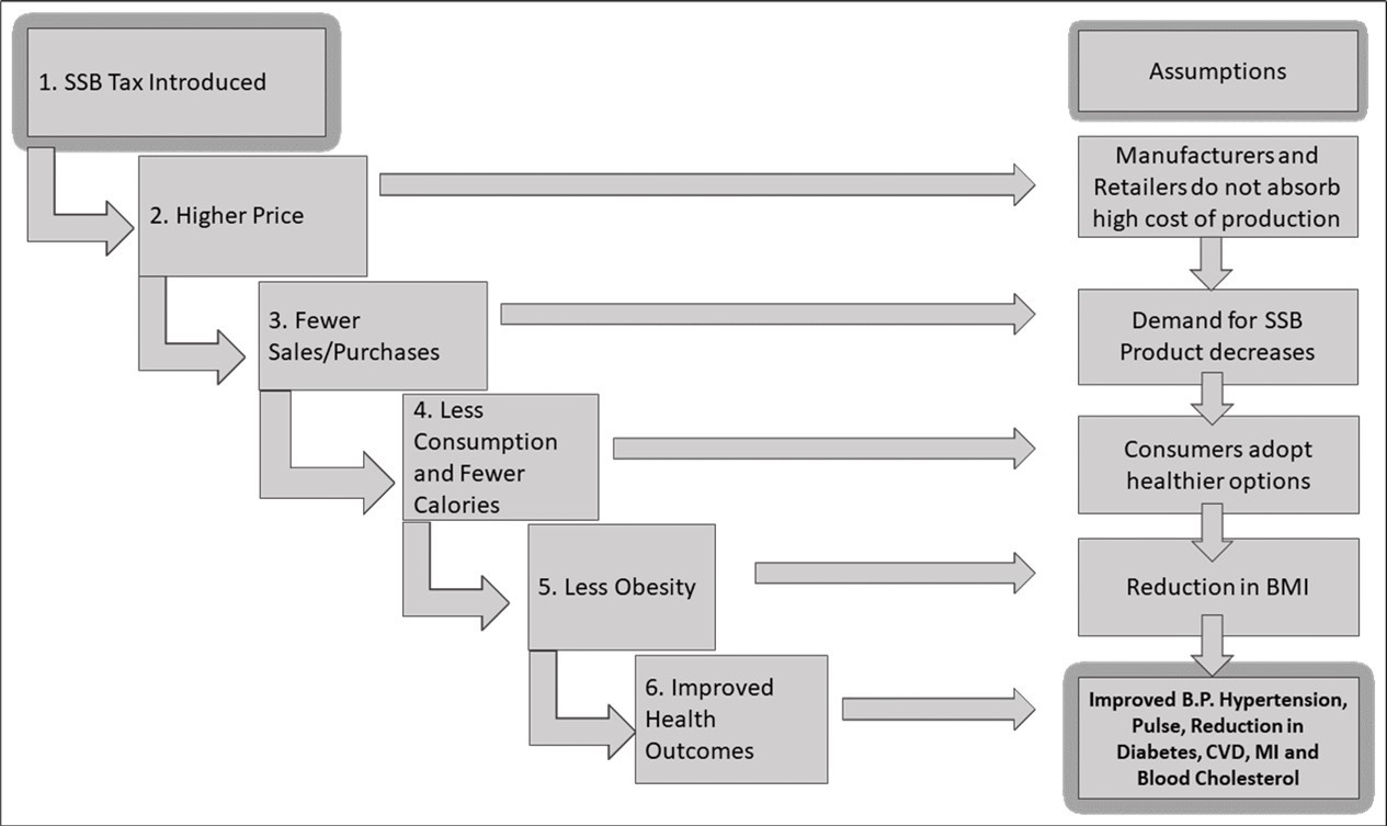 The Logical Pathway for Implementing the Sugar-Sweetened Beverage Tax - Modified from the Institute of Economic Affairs. 13