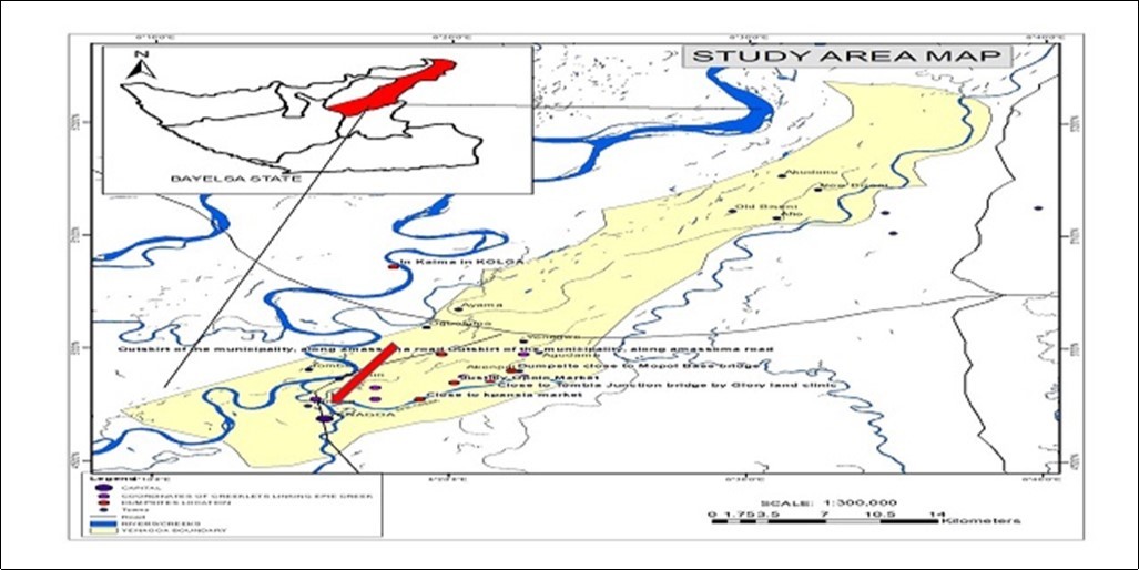 Map of the study area